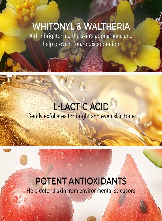 COSMEDIX Simply Brilliant 24/7 Brightening Face Serum - Exfoliating Facial Serum for Fine Lines, Wrinkles & Uneven Skin Tone - Gentle Firming Skincare for Brighter-Looking Skin & Natural Glow - Image 3