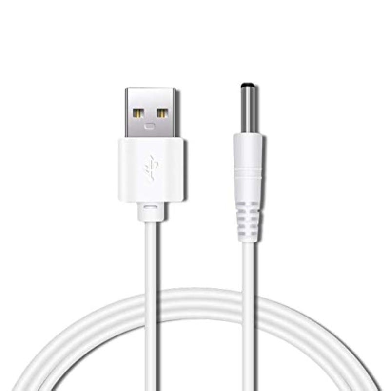 Accessonico Toothbrush Charger Replacement for Fairywill, Dnsly, Gloridea, Vekkia Electric Toothbrush Charger Cable USB DC Cord Tooth Brush (White 3.3ft) - Image 4