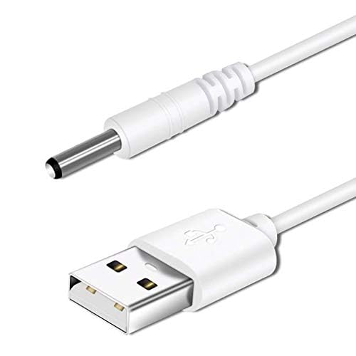Accessonico Toothbrush Charger Replacement for Fairywill, Dnsly, Gloridea, Vekkia Electric Toothbrush Charger Cable USB DC Cord Tooth Brush (White 3.3ft) - Image 3
