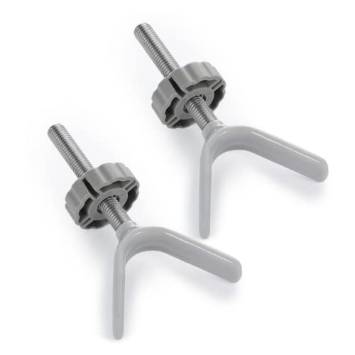 Babelio Baby Gate Stairs Banister Adapter-Y Threaded Spindle Rods for Pressure Mounted for Child & Pet Safety Gates with Extra Long Wall Mounting Screws Rod & Bolts (10MM) - Image 1