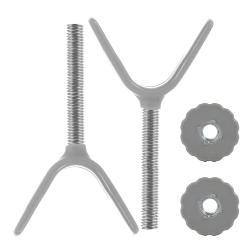 Babelio Baby Gate Stairs Banister Adapter-Y Threaded Spindle Rods for Pressure Mounted for Child & Pet Safety Gates with Extra Long Wall Mounting Screws Rod & Bolts (10MM) - Image 5