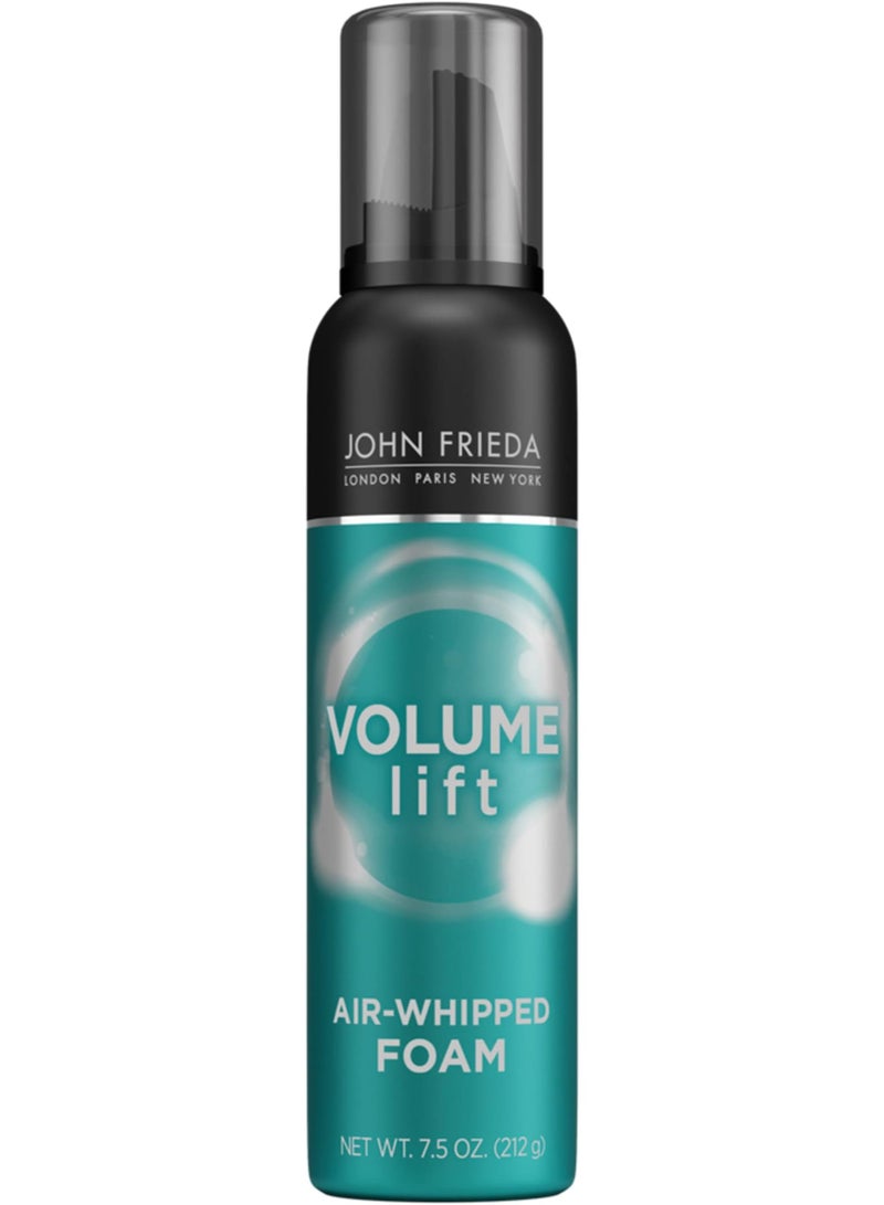 Volume Lift Air Whipped Foam, Volumizing Hair Mousse with Air-Silk Technology for Fine or Flat Hair, Adds Lasting Body and Fullness with flexibile Hold, 7.5 Oz