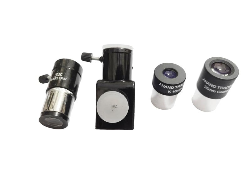 DWIJ Anand traders 125x astronomical telescope for beginners for watching saturn,jupiter and moon. With barlow. 50500 model. - Image 4