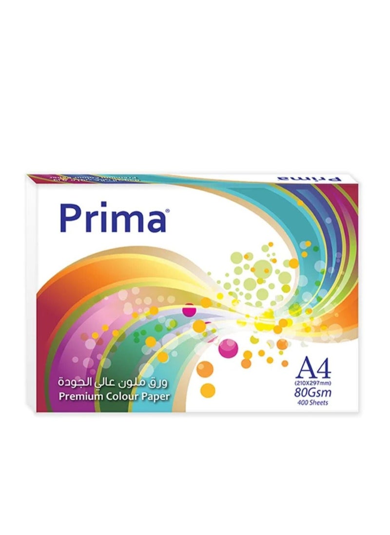 PRIMA 400-Sheets Color Copy Paper Ivory 