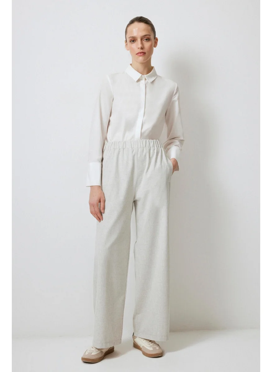 Touche Elastic Melange Trousers