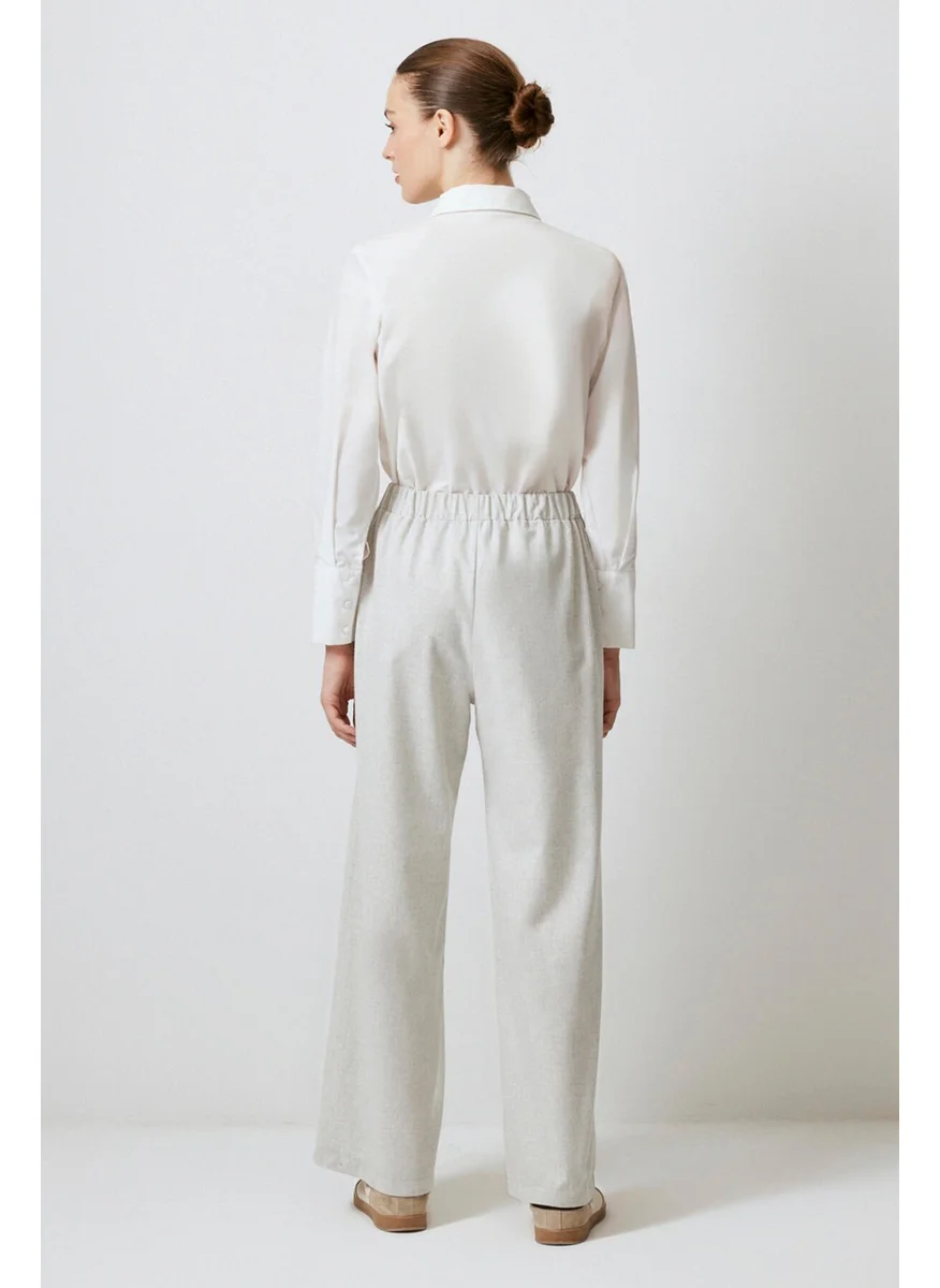 Touche Elastic Melange Trousers