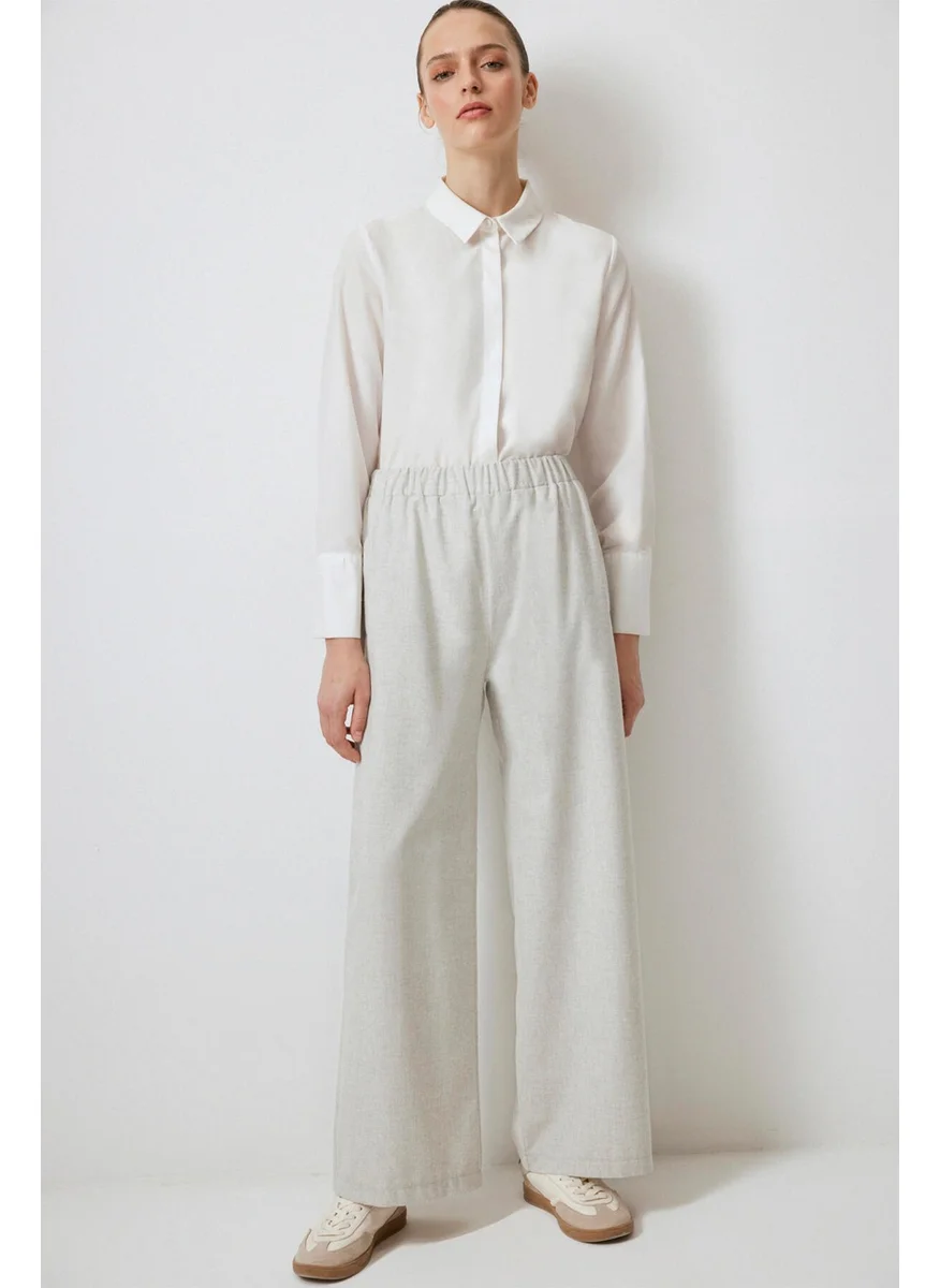 Touche Elastic Melange Trousers