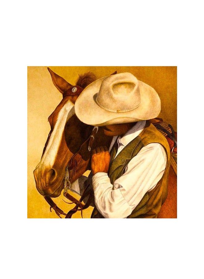 RYN Horse Mdf Wall Art Multicolour 30x30centimeter - Image 2