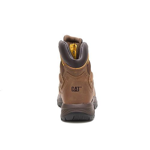 Cat Footwear Men's Diagnostic Waterproof Steel-Toe Work Boot,Dark Beige,8.5 W US - Image 4