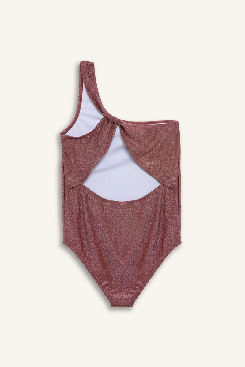 ديفاكتو Girl Glitter Fabric Swimsuit