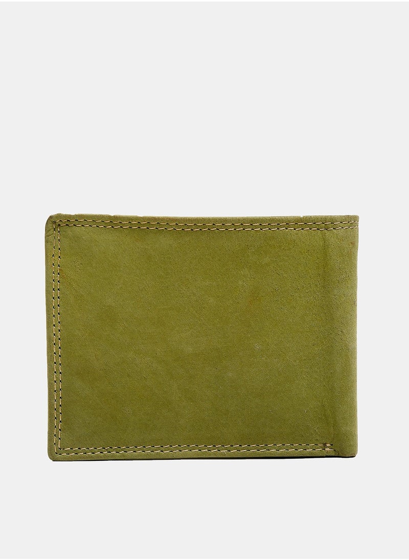 TEAKWOOD Two Fold RFID Genuine  Leather Wallet with coin and secret pocket for Men  - Image 3