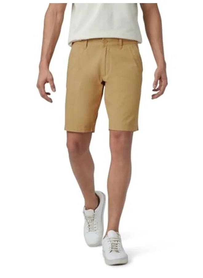 اكس واي اكس اكس شورت تشينو رجالي من XYXX بقصّة مستقيمة من القطن مع جيوب جانبية