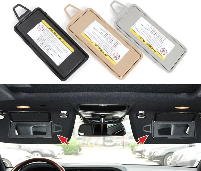 QASULER Sun Visor Mirror for Mercedes-Benz S-Class W220 - Image 4