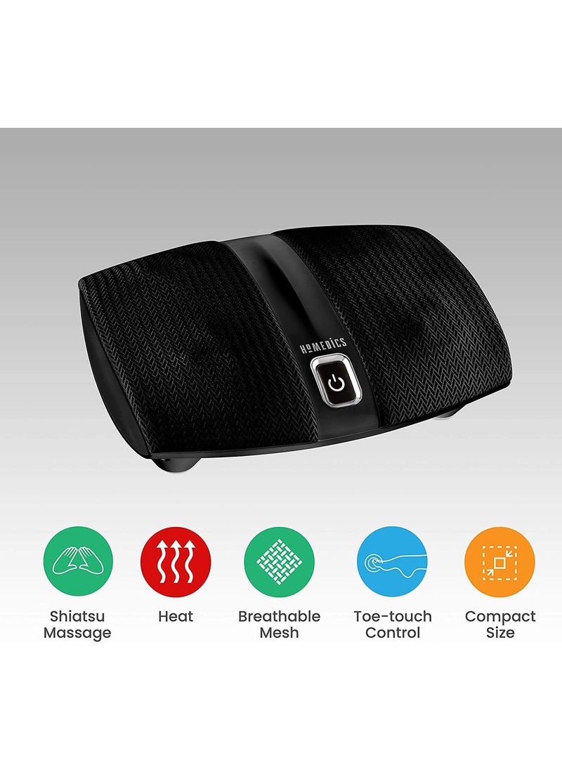 HoMedics HoMedics Shiatsu Select Foot Massager with Heat  Shiatsu Foot Massager with Heat Therapeutic Kneading  Rolling 4 Rotational Heads with 12 Massage Nodes ToeTouch Control  - Image 3