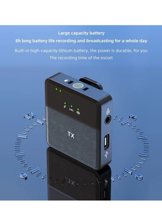 ELTRAZONE SX31 3 in 1 Collar Clip Wireless Noise Reduction Microphone - Image 5