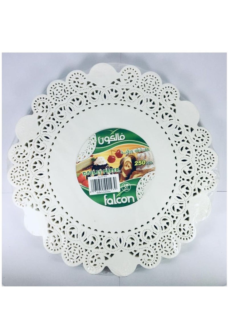 Falconpack Falcon Doyley Paper Round 10.5 (250-PCS) - Image 2