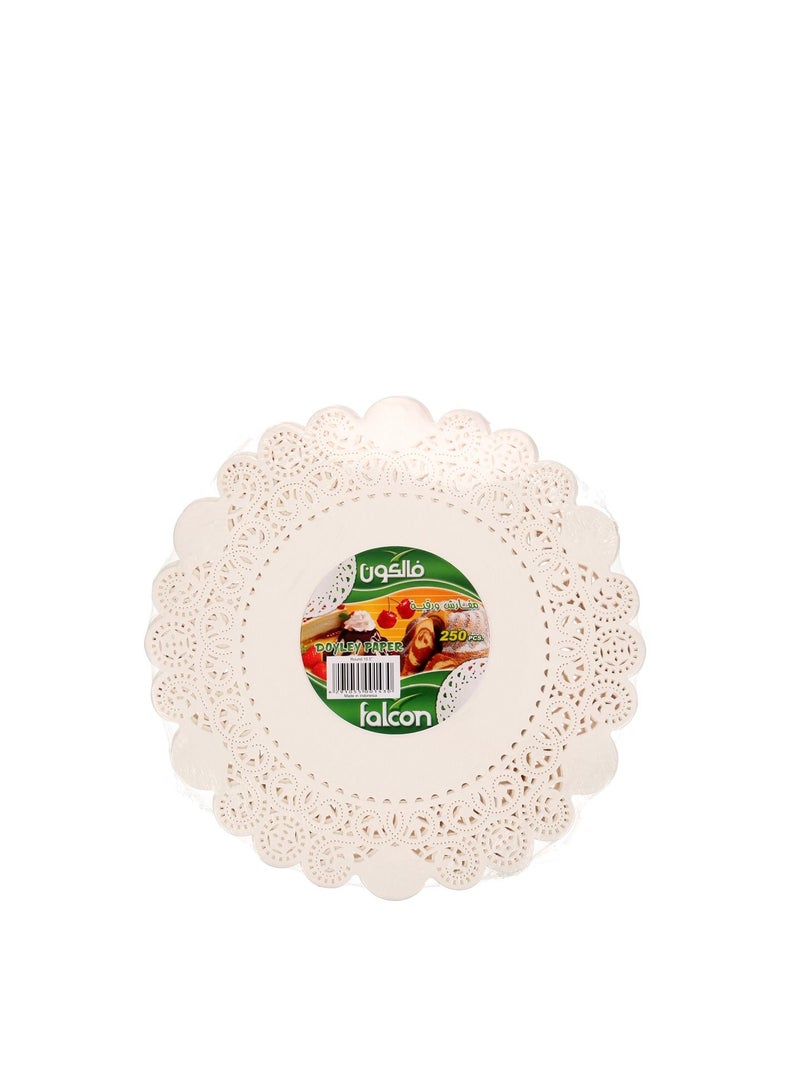 Falconpack Falcon Doyley Paper Round 10.5 (250-PCS) - Image 1