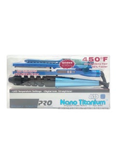 General 3-Piece Spiral Hair Curler Comb Set with Automatic Curling Rod and Straightening Iron for Bangs Curling  - Image 4