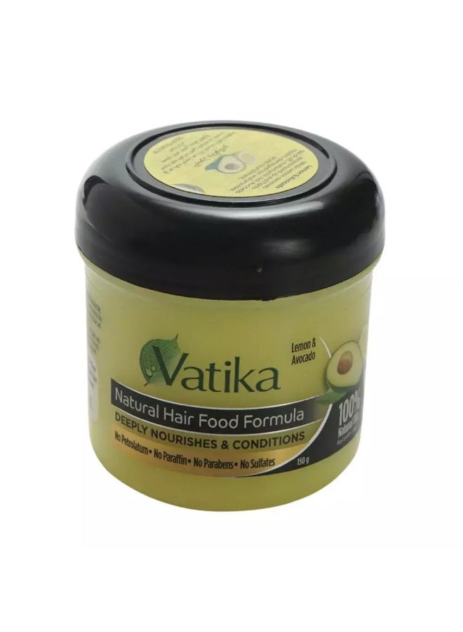 VATIKA فاتيكا طعام الشعر الطبيعي بالليمون والأفوكادو - 150 جرام - Image 4
