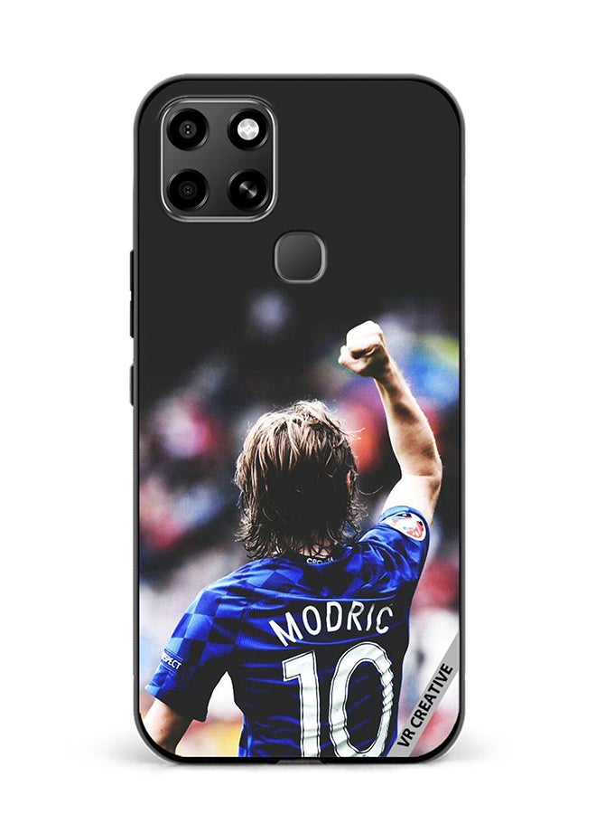 VR CREATIVE Protective Case Cover For Infinix Smart 6 Luka Modric Design Multicolour - Image 1