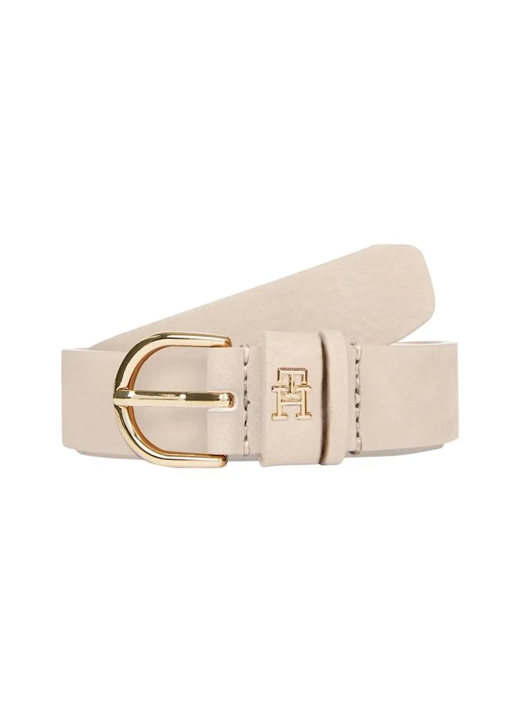 TOMMY HILFIGER Logo Detail Allocated Buckle Hole Belt