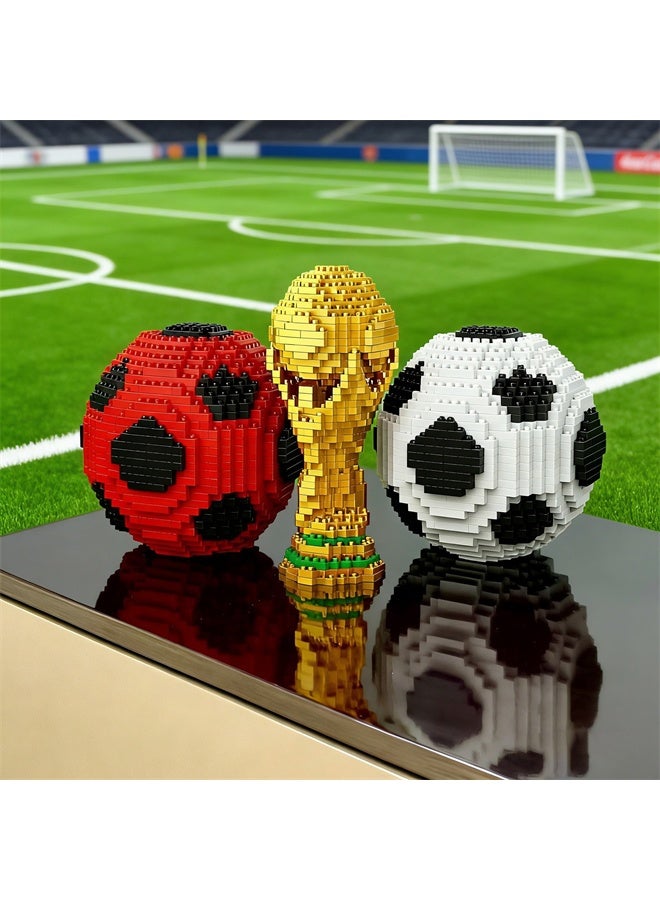 HOMESTAR Trophy Building Kits, Construction Toys, Puzzle 3D Foot, Toys Suitable for Adults and Children - Image 3