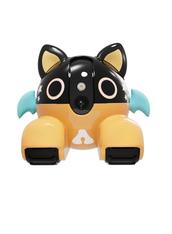 Wifi Pet Monitoring Mobile Camera, Wireless AI Smartphone Pet Monitor Camcorder, Sturdy And Durable Moving Camera For Pet Monitoring Home Security, (1pc, Yellow) - Image 1