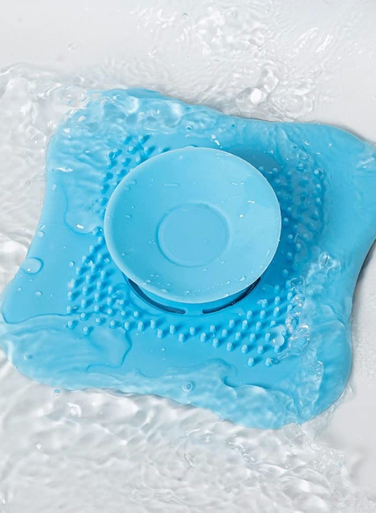 ​Floor Drain Cover Shower Stopper, Bathtub Tub Stopper Plug, Bathroom Sink and Laundry Drain Strainers (4 PCS) - Image 5