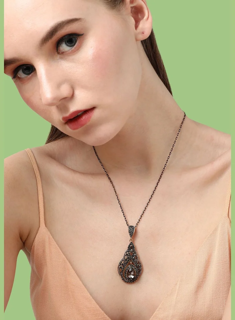 SOHI Trendy Designer Stone Party Necklace For Women