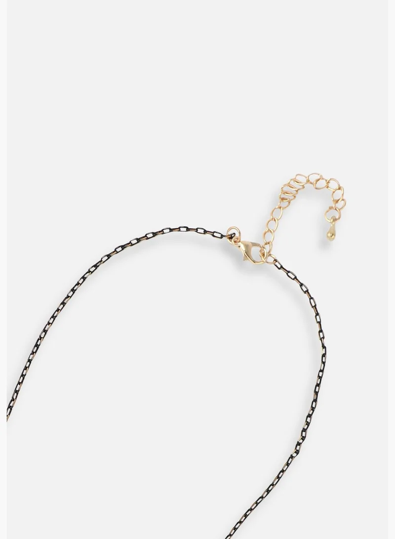 SOHI Trendy Designer Stone Party Necklace For Women