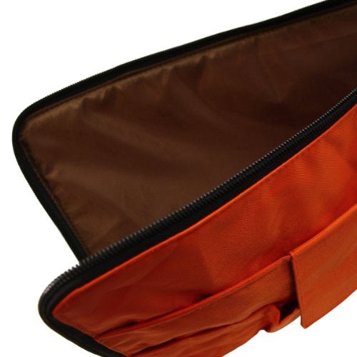 LIHIT LAB LIHITLAB Laptop Sleeve with Storage Pockets (Bag-in-Bag), 10 x 13.8 Inches, Orange (A7554-4) - Image 4