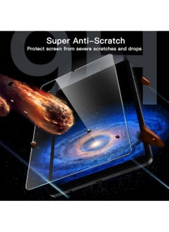Rock Pow 2Pcs Screen Protector for Samsung Galaxy Tab A9 8.7-Inch 2023 with Easy Installation Frame Tempered Glass Film HD Clear 2pcs  - Image 4