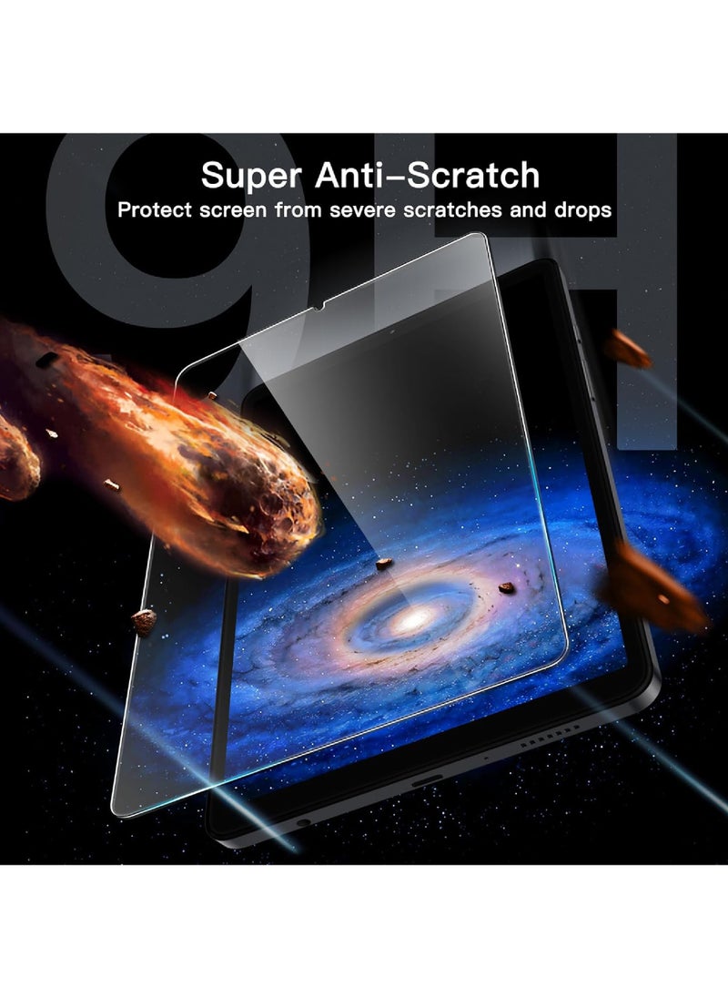 Rock Pow 2Pcs Screen Protector for Samsung Galaxy Tab A9 8.7-Inch 2023 with Easy Installation Frame Tempered Glass Film HD Clear 2pcs  - Image 4
