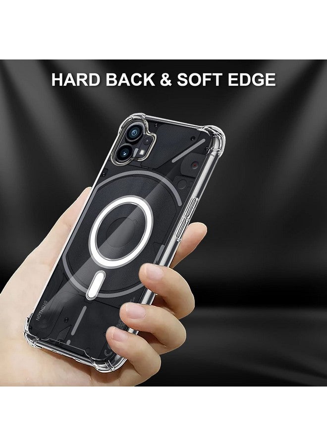 Plus غطاء خلفي داعم للشحن اللاسلكي من بولي يوريثان حراري بلس لهاتف ناثينغ 1؛ متوافق مع الشحن اللاسلكي؛ مقاوم للخدوش، شفاف - Image 2