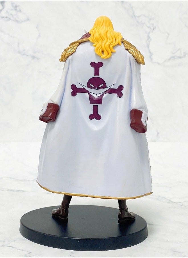 One Piece Anime One Piece Action Figure, Whitebeard Pirates Edward Newgate Figure, Young Whitebeard Action Figure with Base, Collectible Model Statue Anime Figure Toy 18.5cm  - Image 4