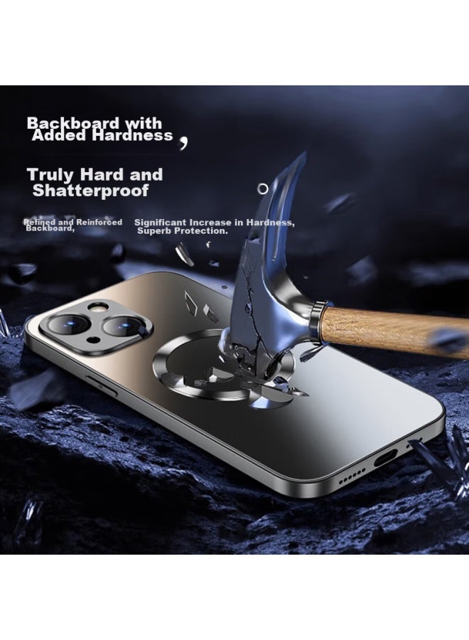 Neyaa Nai Xiao Ya Case For Iphone 15, Iphone 15 Protective Cover, Magsafe Magnetic Charging, Ultra-thin Frosted Full Protection, Shockproof, For Men And Women, Graphite Black - Image 2