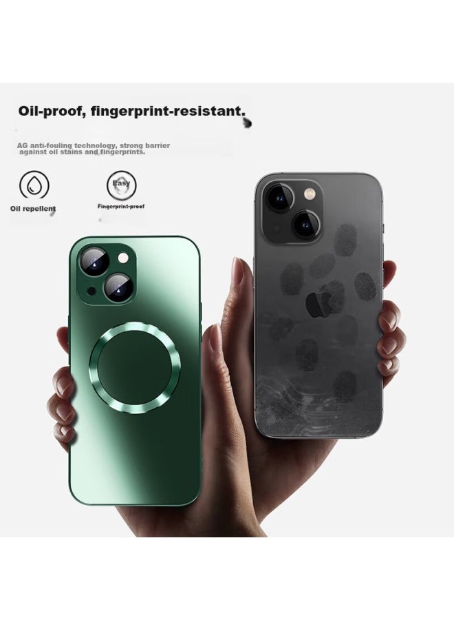 Neyaa Nai Xiao Ya Case For Iphone 15, Iphone 15 Protective Cover, Magsafe Magnetic Charging, Ultra-thin Frosted Full Protection, Shockproof, For Men And Women, Graphite Black - Image 5