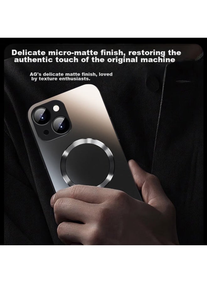 Neyaa Nai Xiao Ya Case For Iphone 15, Iphone 15 Protective Cover, Magsafe Magnetic Charging, Ultra-thin Frosted Full Protection, Shockproof, For Men And Women, Graphite Black - Image 4