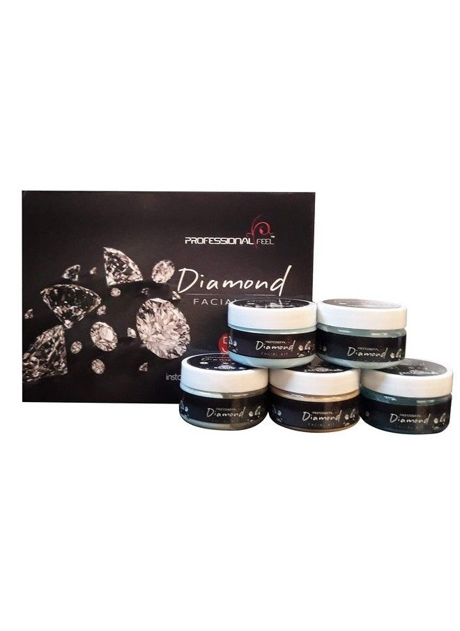 professional feel - Unisex Diamond Facial Kit All Type Skin Solution For Fairness 250 G - Image 1