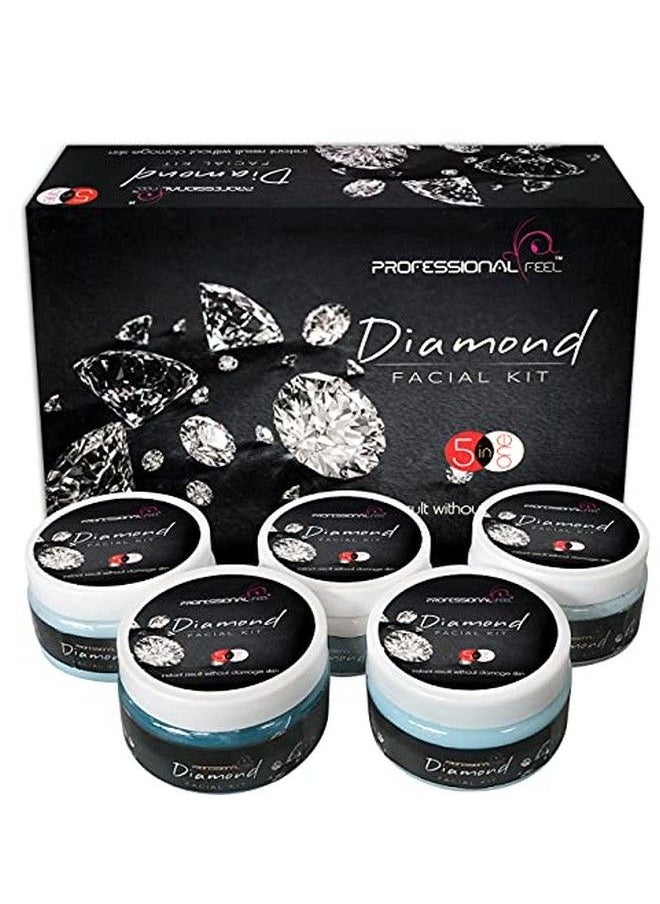 professional feel - Unisex Diamond Facial Kit All Type Skin Solution For Fairness 250 G - Image 1