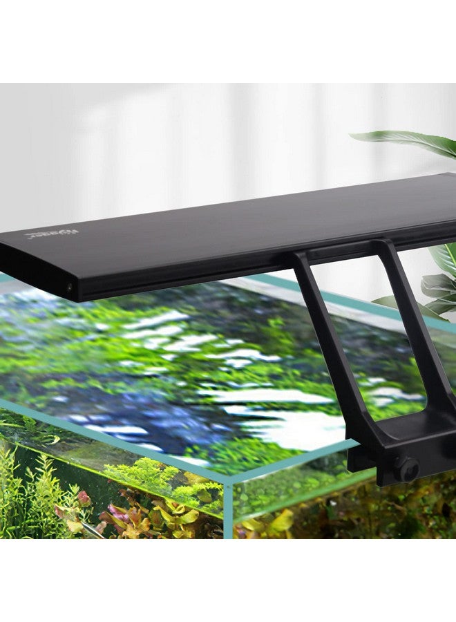 هايغر مصباح ليد لحوض السمك يعمل على مدار الساعة وطوال أيام الأسبوع، 14 وات لضوء شروق الشمس وضوء النهار وضوء القمر ووضع اصنعها بنفسك، مؤقت قابل للتعديل/إضاءة سطوع حوض السمك مع 7 ألوان لحوض السمك المزروع - Image 1