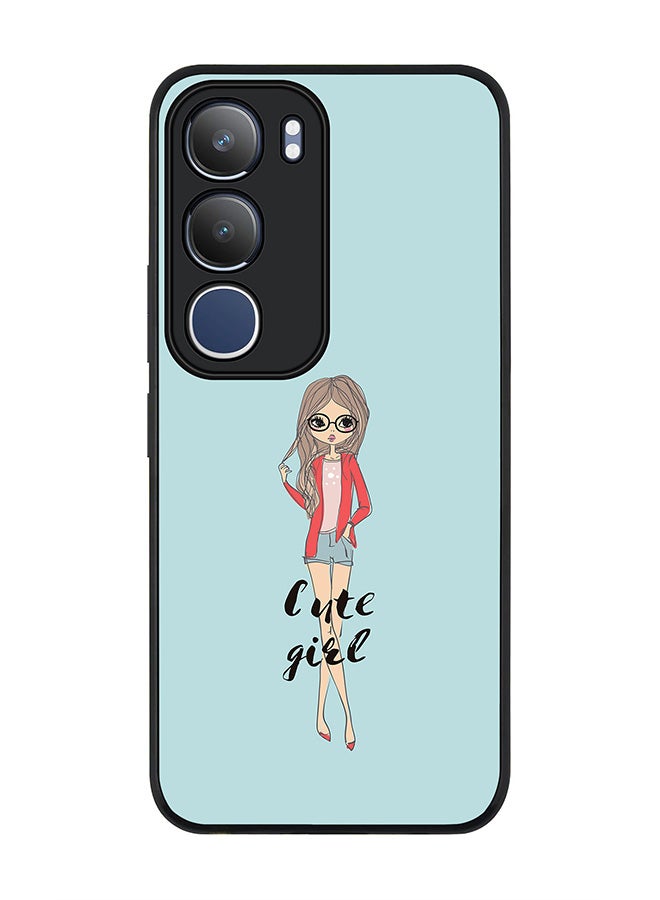 Stylizedd For vivo Y19s / Y19s Pro Case,Slim fit Camera Protection, Shockproof Thin Phone cover  - Dreamer Cute Girl