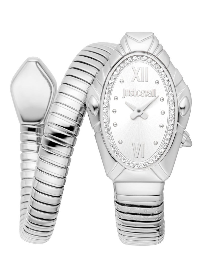 Just Cavalli Lady Snake Lirica Jc1L357M0015 - Stainless Steel Female Quartz 2 Hands  - Image 1