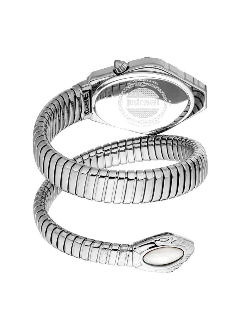 Just Cavalli Lady Snake Lirica Jc1L357M0015 - Stainless Steel Female Quartz 2 Hands  - Image 3