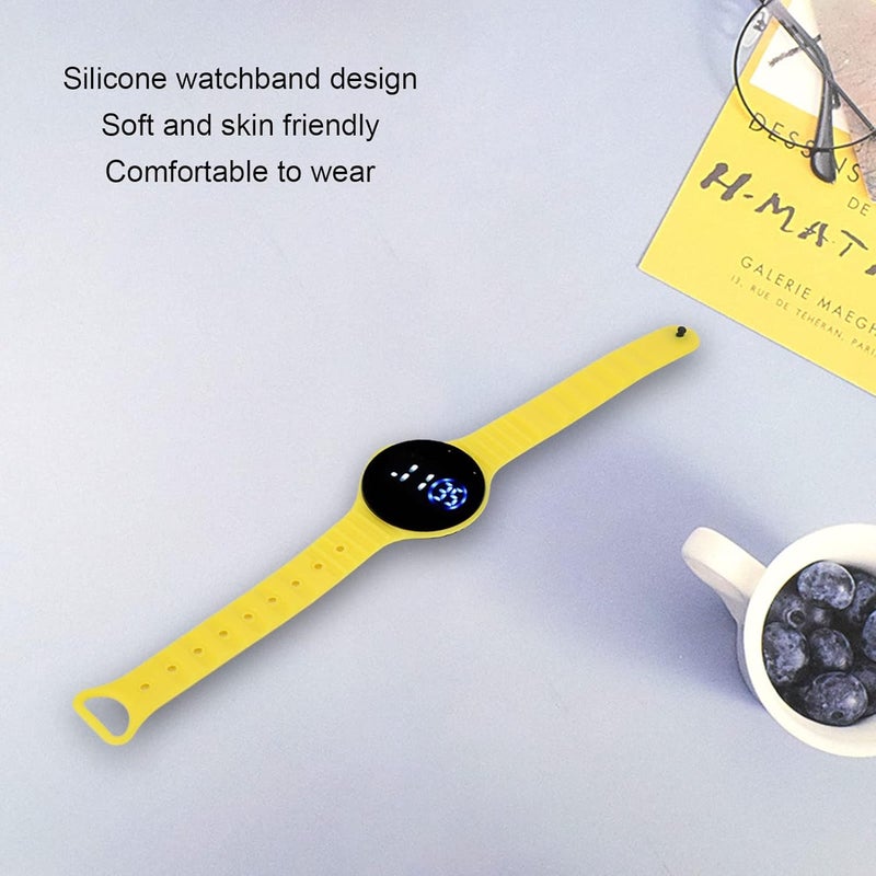 klarako Kids Digital Watch for Students, Waterproof Silicone Watchband Scratch Proof LED Electronic Watch - Image 5