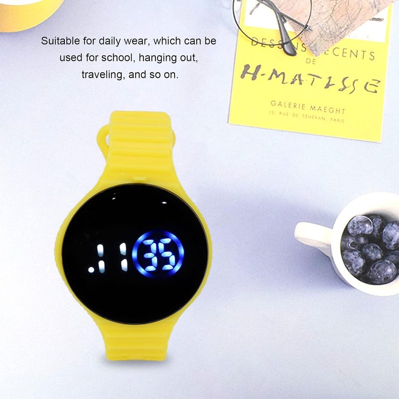 klarako Kids Digital Watch for Students, Waterproof Silicone Watchband Scratch Proof LED Electronic Watch - Image 3
