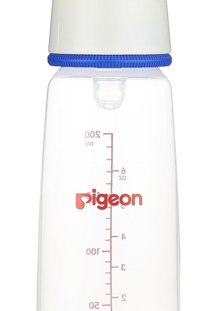 Pigeon Slim Neck Ultra Soft Silicone Nipple & BPA Free Plastic Bottle, Assorted Colors, 200ml - Image 4