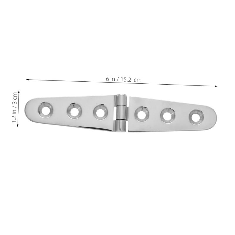 Heavy Duty Stainless Steel Boat Hatch Hinge Folding Hardware Easy Installation - Image 3