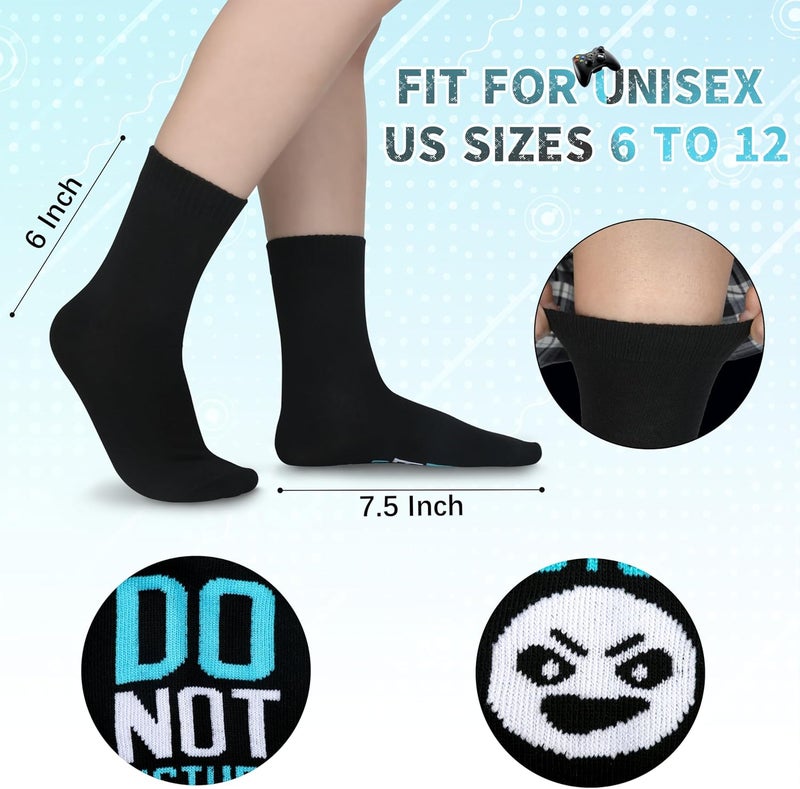 Kelool Do Not Disturb I'm Gaming Socks,Men Gifts for Men Teen Boys Dad Him Son Fathers,Valentines Day Mens Gifts for Him Kids - Image 5