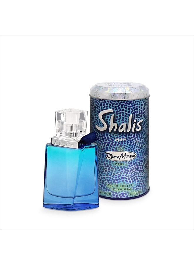 Shalis Man Remy Marquis Paris For Men EDT Spray 3.3 Fl Oz - Image 1